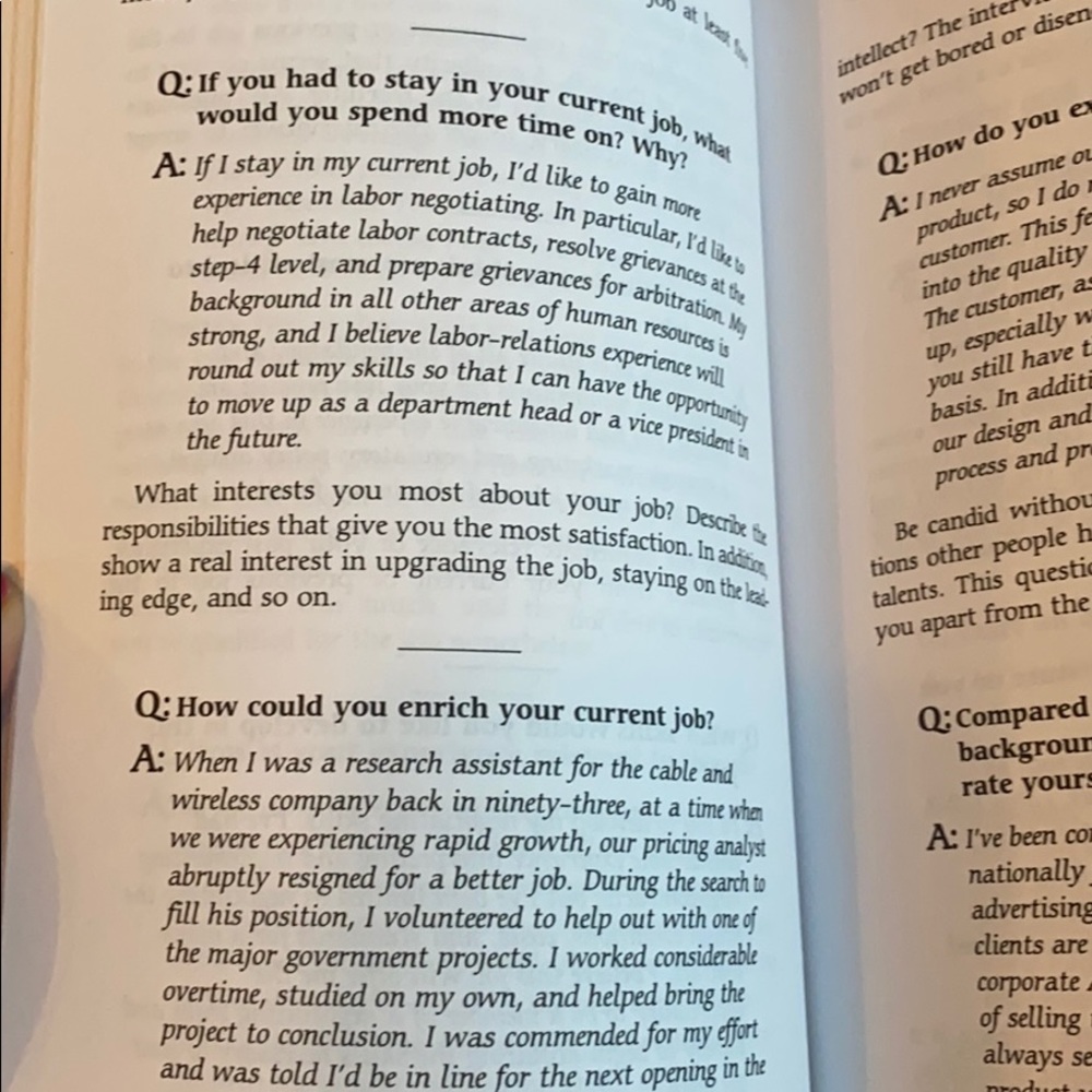 Job interview book - Picture 4 of 4